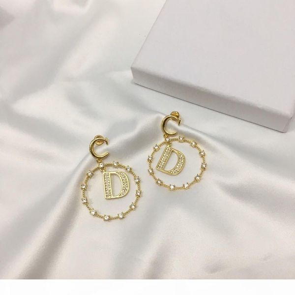 new ring full diamond letter pendant designer earrings luxury designer jewelry women earrings, Golden
new ring full diamond letter pendant designer earrings luxury designer jewelry women earrings, Golden
