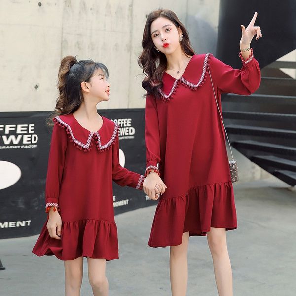 parent-child wear autumn 2020 trendy mother and daughter fashion doll collar long sleeve dress, Blue
parent-child wear autumn 2020 trendy mother and daughter fashion doll collar long sleeve dress, Blue