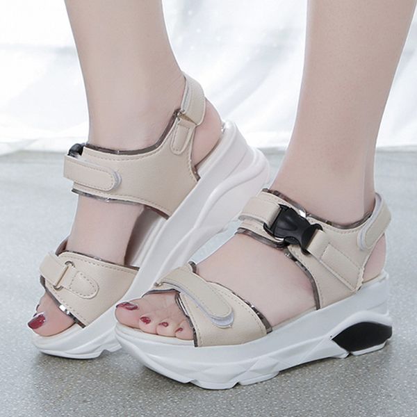 women's leather sandals buckle spring summer ladies outdoor shoes fashion wedge fashion casual black beach platform sandals
women's leather sandals buckle spring summer ladies outdoor shoes fashion wedge fashion casual black beach platform sandals