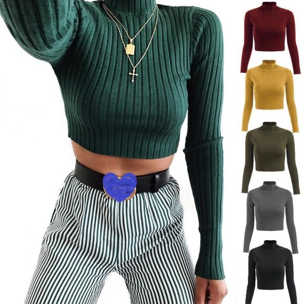 turtleneck sweaters navel bare cropped women autumn winter ribbed jumpers lady knitted pullovers short solid sweaters, White;black
turtleneck sweaters navel bare cropped women autumn winter ribbed jumpers lady knitted pullovers short solid sweaters, White;black