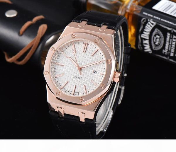 luxury watch mens watches 42mm quartz movement wristwatches leather strap designer watch montre de luxe, Slivery;brown
luxury watch mens watches 42mm quartz movement wristwatches leather strap designer watch montre de luxe, Slivery;brown
