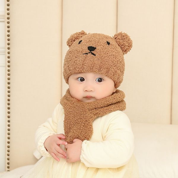 cartoon bear children's 1-2 years old korean new boy plus velvet hat personalized 3-year-old girl hat fashion, Yellow
cartoon bear children's 1-2 years old korean new boy plus velvet hat personalized 3-year-old girl hat fashion, Yellow