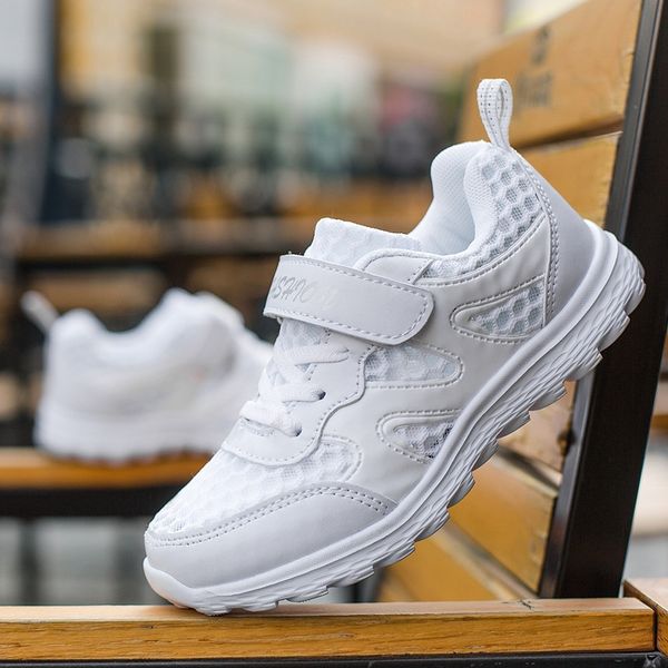 2019 season new single net children's sports medium and large children's magic casual shoes mesh women's shoes, Black
2019 season new single net children's sports medium and large children's magic casual shoes mesh women's shoes, Black