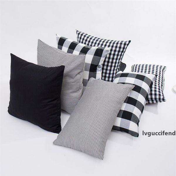 18 *18 classic retro checkers plaids throw pillow cover cotton polyester soild pillow case grey stripes cushion case for sofa bedroom car
18 *18 classic retro checkers plaids throw pillow cover cotton polyester soild pillow case grey stripes cushion case for sofa bedroom car