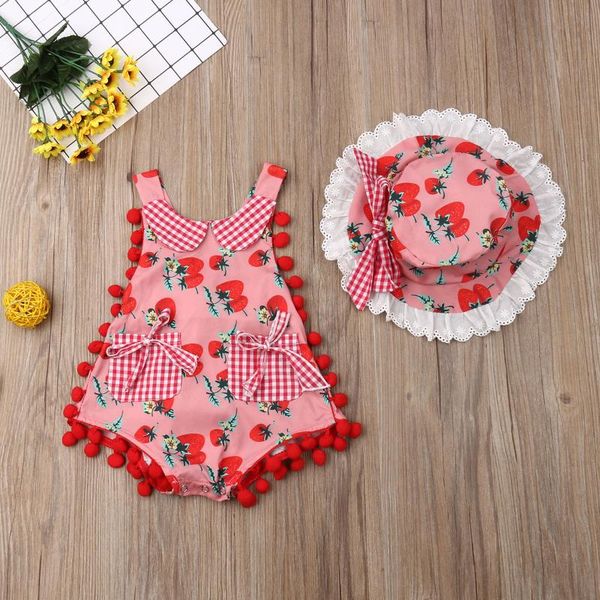 newborn infant baby girl summer cute bodysuits sleeveless lace strawberry print jumpsuit hat sunsuit clothes set, Blue
newborn infant baby girl summer cute bodysuits sleeveless lace strawberry print jumpsuit hat sunsuit clothes set, Blue