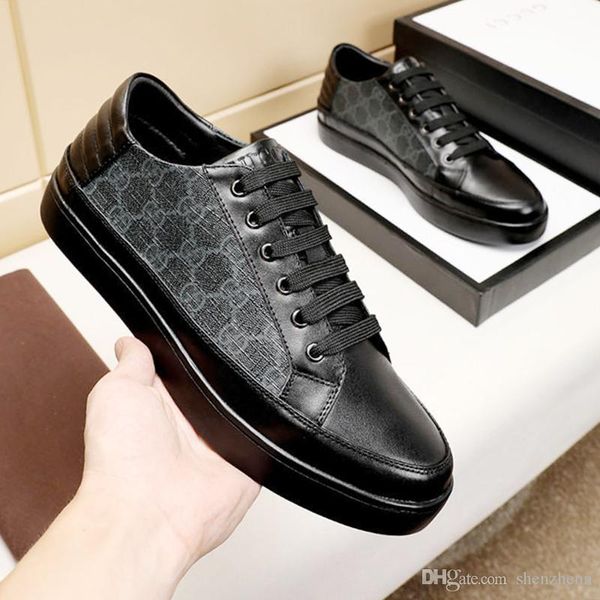 mens shoes breathable fashion sneakers with box classic flats scarpe da uomo mens shoes fashion type luxury design rubber sole, Black
mens shoes breathable fashion sneakers with box classic flats scarpe da uomo mens shoes fashion type luxury design rubber sole, Black