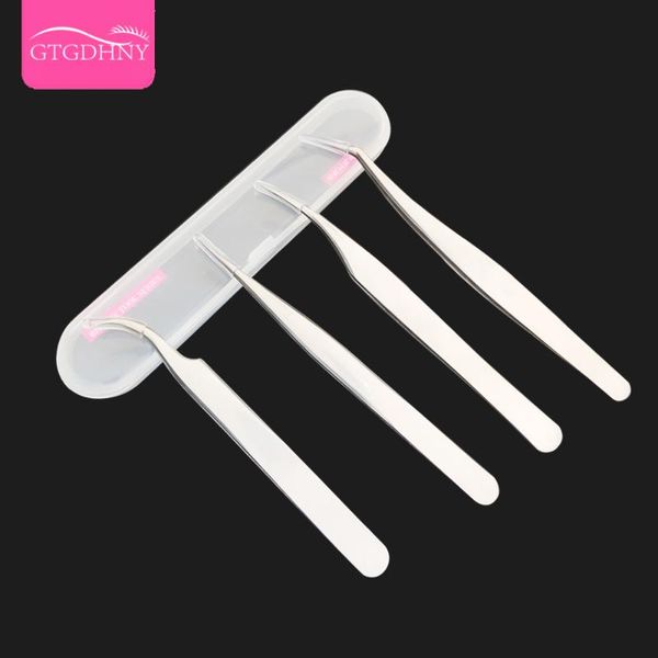 1 pcs stainless steel eyelashes tweezers professional for lashes extension silver decor anti-static eyelash tweezer makeup tools
1 pcs stainless steel eyelashes tweezers professional for lashes extension silver decor anti-static eyelash tweezer makeup tools
