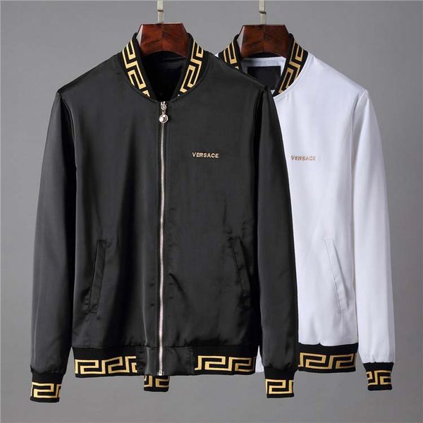 new arrival spring autumn mens business jackets solid fashion coat mens casual slim stand collar men bomber jacket v55, Black;brown
new arrival spring autumn mens business jackets solid fashion coat mens casual slim stand collar men bomber jacket v55, Black;brown