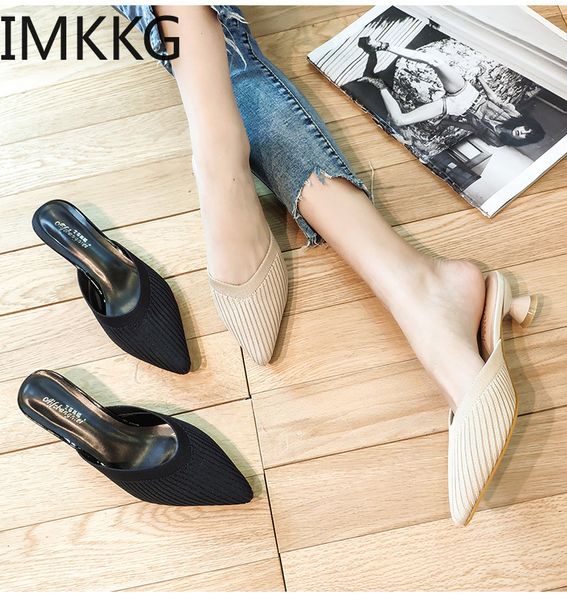 slippers med heel women shoes woman pointed toe ladies female slides platform summer fashion flip flops f90074, Black
slippers med heel women shoes woman pointed toe ladies female slides platform summer fashion flip flops f90074, Black