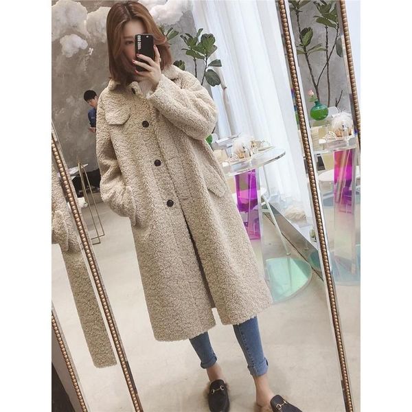 2020 autumn teddy coat women winter coat ladies warm button female overcoat single breasted long coats plus size 4xl l144, Black
2020 autumn teddy coat women winter coat ladies warm button female overcoat single breasted long coats plus size 4xl l144, Black
