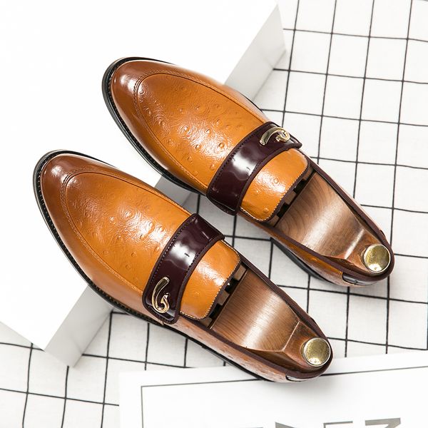 new fashion leather shoes men anti slip luxury casual oxfords classic slip-on business shoes black brown dress oxfords
new fashion leather shoes men anti slip luxury casual oxfords classic slip-on business shoes black brown dress oxfords