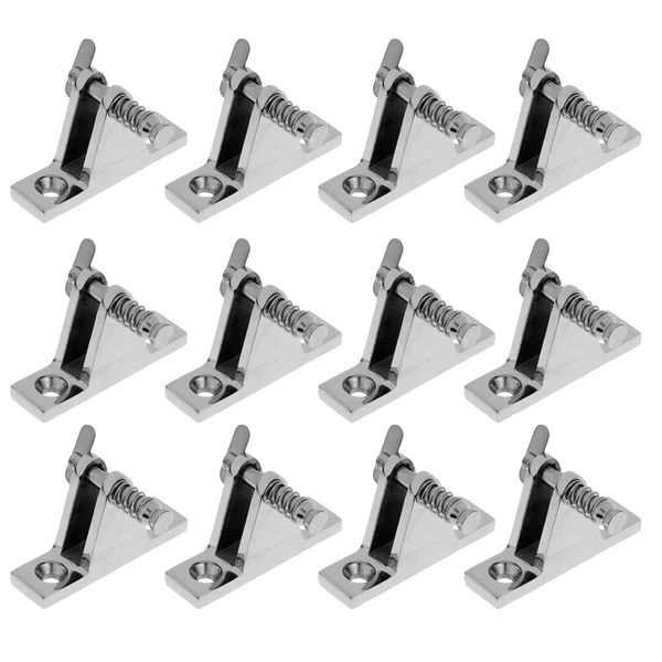 12x 316 stainless steel boat hinge cover mounting hardware 90 degrees
12x 316 stainless steel boat hinge cover mounting hardware 90 degrees