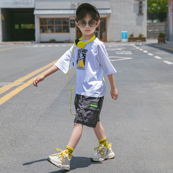 children's children's piece set 2020-piece set 2020 new summer stereo pocket boy's suit kids short-sleeve two-piece
children's children's piece set 2020-piece set 2020 new summer stereo pocket boy's suit kids short-sleeve two-piece