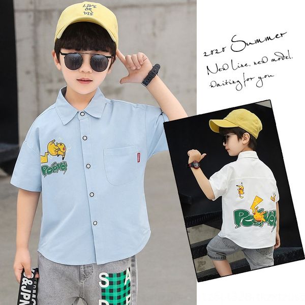 3bw12 boy's short sleeve 2020 new boy's western style cartoon casual shirt children's wear tong chen shan tong chen shan jack, White;black
3bw12 boy's short sleeve 2020 new boy's western style cartoon casual shirt children's wear tong chen shan tong chen shan jack, White;black