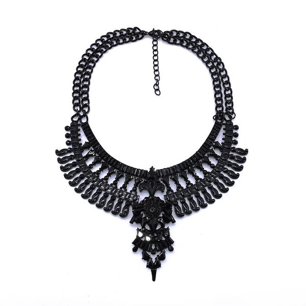2020 black vintage big choker necklace for women jewelry maxi large collar necklace fashion statement chokers necklaces, Golden;silver
2020 black vintage big choker necklace for women jewelry maxi large collar necklace fashion statement chokers necklaces, Golden;silver