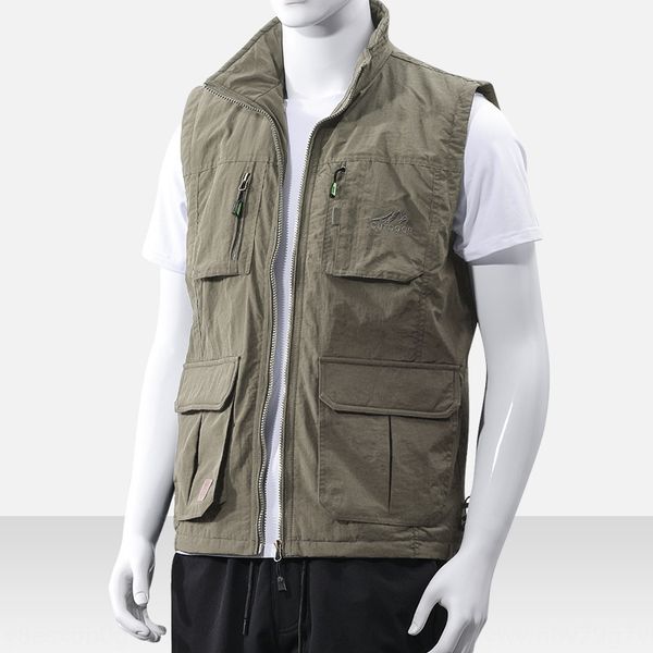 quick-drying vest men's outdoor vest leisure sports jacket mesh breathable thin fit multi-pocket men's jacket, Black;white
quick-drying vest men's outdoor vest leisure sports jacket mesh breathable thin fit multi-pocket men's jacket, Black;white