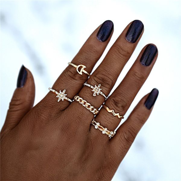 yada bohemian vintage gold star moon rings set for women hexagon finger rings female charm metal hexagram jewelry ring rg200058, Golden;silver
yada bohemian vintage gold star moon rings set for women hexagon finger rings female charm metal hexagram jewelry ring rg200058, Golden;silver