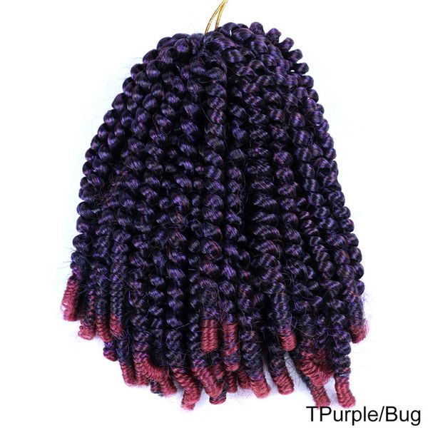 yucan 8 дюймов passion twist крючком волос весна twist волос 100g / шт вязания плетенки синтетические плетение волос extensions розовый серы, Black
yucan 8 дюймов passion twist крючком волос весна twist волос 100g / шт вязания плетенки синтетические плетение волос extensions розовый серы, Black