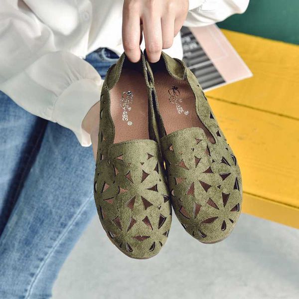 2020 women flat shoes soft casual loafers female ballet flats sweet cut out suede slip on moccasins breathable ladies footwear, Black
2020 women flat shoes soft casual loafers female ballet flats sweet cut out suede slip on moccasins breathable ladies footwear, Black