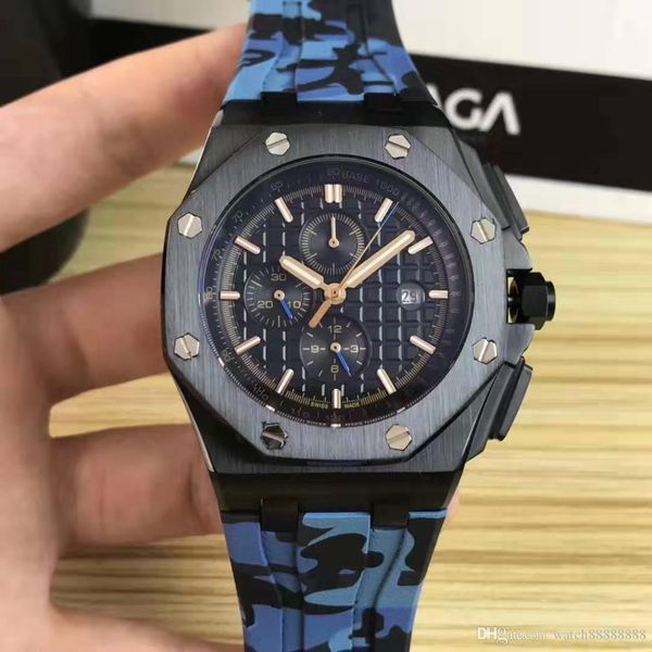 ap29, 2019 new men's mechanical watch, royal oak, precise movement, 42mm fine steel case, mineral resistant glass, rubber strap, needle, Slivery;brown
ap29, 2019 new men's mechanical watch, royal oak, precise movement, 42mm fine steel case, mineral resistant glass, rubber strap, needle, Slivery;brown