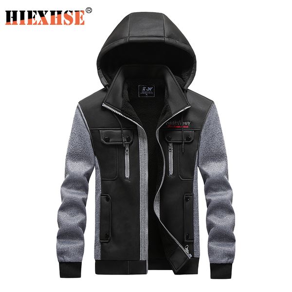 men's down & parkas 2021 zipper men jackets autumn winter casual fleece coats bomber jacket scarf collar fashion hooded male outwear sl, Black
men's down & parkas 2021 zipper men jackets autumn winter casual fleece coats bomber jacket scarf collar fashion hooded male outwear sl, Black