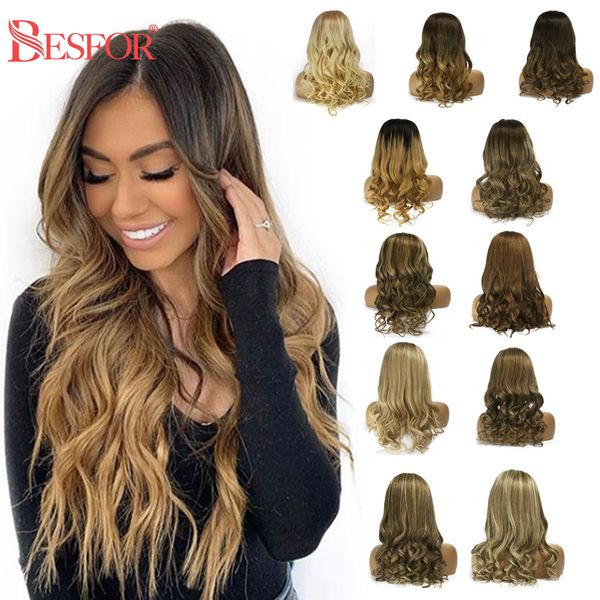 besfor highlight natural wave wig 13x6 lace front human hair wig pre plucked glueless balayage ombre lace frontal wigs for women, Black
besfor highlight natural wave wig 13x6 lace front human hair wig pre plucked glueless balayage ombre lace frontal wigs for women, Black