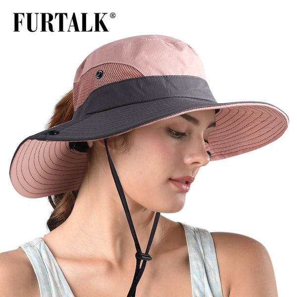 furtalk safari hats for women summer sun wide brim uv upf ponytail outdoor hunting fishing hiking hat sh053 y200714, Blue;gray
furtalk safari hats for women summer sun wide brim uv upf ponytail outdoor hunting fishing hiking hat sh053 y200714, Blue;gray