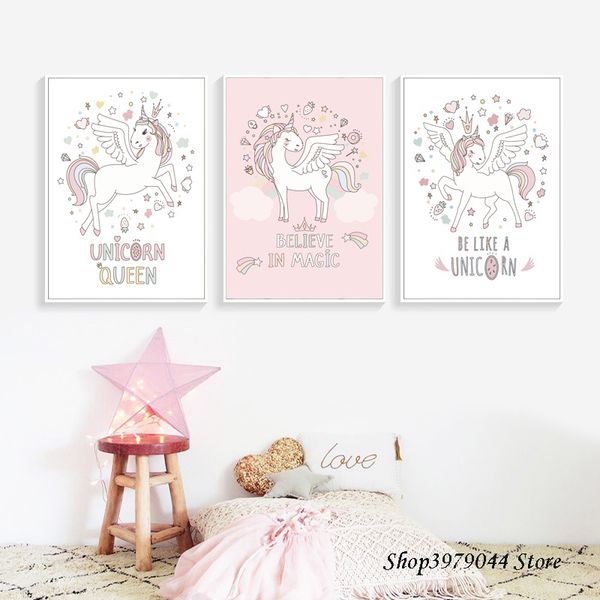 pink baby girl unicorn room decor posters and prints cartoon unicorn pictures art print nordic poster canvas painting unframed
pink baby girl unicorn room decor posters and prints cartoon unicorn pictures art print nordic poster canvas painting unframed