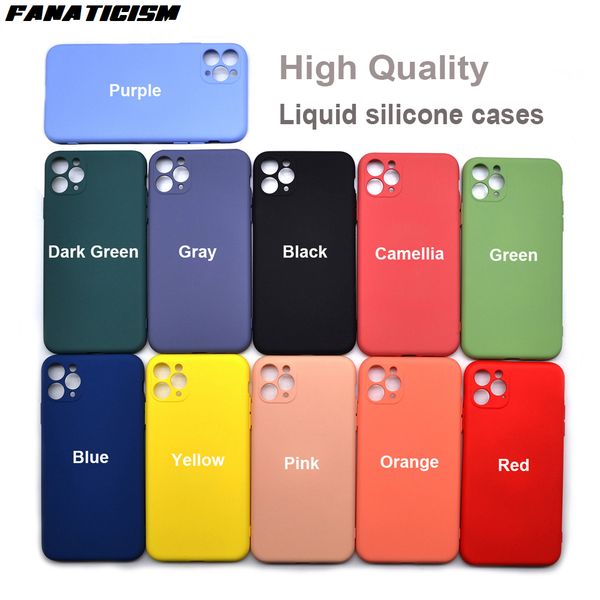 luxury silicone full protection cases for iphone11 pro liquid case soft cover iphone xr x xs max 7 8 shell
luxury silicone full protection cases for iphone11 pro liquid case soft cover iphone xr x xs max 7 8 shell