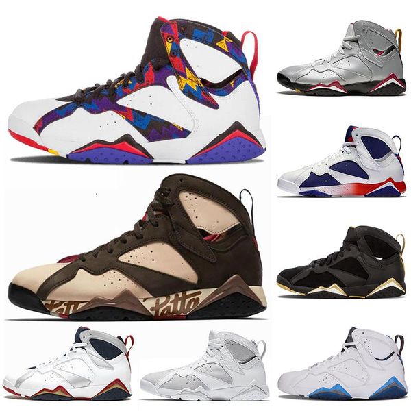 мужские jumpman 7 7s баскетбол обувь патта хищники олимпийский gmp французский blue ray allen тинкер alternate hare ретро тренеры дизайнерск
мужские jumpman 7 7s баскетбол обувь патта хищники олимпийский gmp французский blue ray allen тинкер alternate hare ретро тренеры дизайнерск
