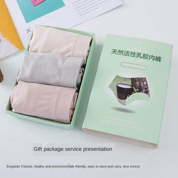 new boxed thailand natural women's seamless bare oxygen antibacterial bottom briefs underwear latex underwear latex, Black;white
new boxed thailand natural women's seamless bare oxygen antibacterial bottom briefs underwear latex underwear latex, Black;white