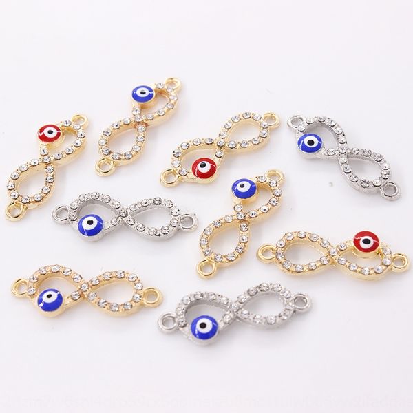8-character jewelry diy necklace diy accessories fashion jewelry rhinestone blue eye necklace bracelet accessories, Silver
8-character jewelry diy necklace diy accessories fashion jewelry rhinestone blue eye necklace bracelet accessories, Silver