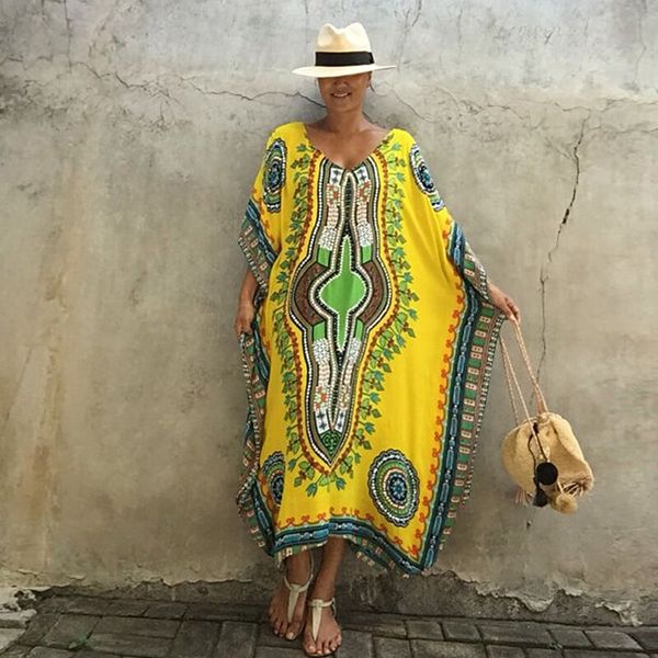 party dresses bohemian dress loose beach summer women's oversized casual retro printed sun skirt style, White;black
party dresses bohemian dress loose beach summer women's oversized casual retro printed sun skirt style, White;black