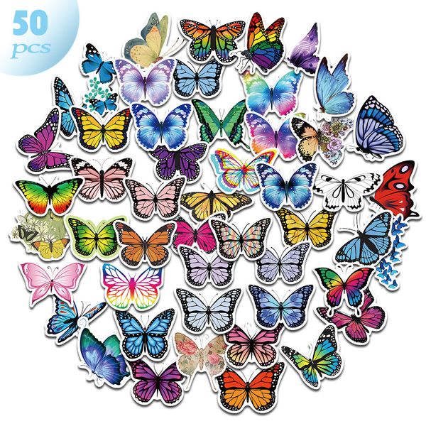 3 sets = 150pcs butterfly pvc stickers vsco small fresh stickers luggage lapwaterproof stickers
3 sets = 150pcs butterfly pvc stickers vsco small fresh stickers luggage lapwaterproof stickers