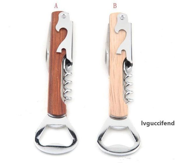 wood handle wine opener stainless steel hand-held deluxe bottle opener corkscrew double hinge waiters wine bottle opener sn689
wood handle wine opener stainless steel hand-held deluxe bottle opener corkscrew double hinge waiters wine bottle opener sn689