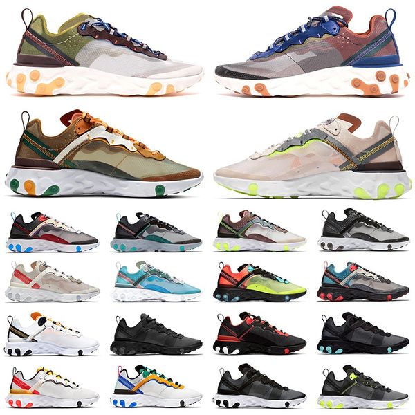 87 react element 55 men women running shoes camo jade dusty peach royal tint triple black fashion mens trainers sports sneakers size 36-45, White;red
87 react element 55 men women running shoes camo jade dusty peach royal tint triple black fashion mens trainers sports sneakers size 36-45, White;red