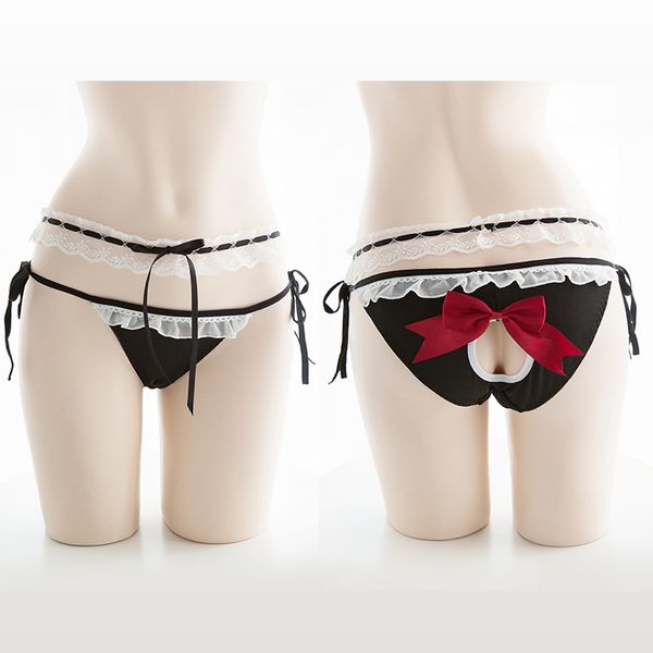 japanese kawaii hollow ribbon lolita panties underwear bow lace belt briefs women's cosplay intimates female lace-up pants, Black;pink
japanese kawaii hollow ribbon lolita panties underwear bow lace belt briefs women's cosplay intimates female lace-up pants, Black;pink