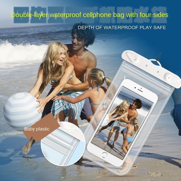 fh5f4 four-side outdoor sports large general size transparent multi-layer isolation protection water-proof outdoor sports waterproof bag wat
fh5f4 four-side outdoor sports large general size transparent multi-layer isolation protection water-proof outdoor sports waterproof bag wat