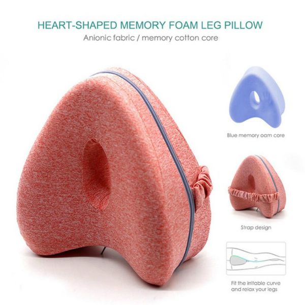 Orthopedic Pillow Sleeping Memory Foam Pillow Knee Leg Support Relief The Pain Pregnant Women Leg Cushion Sciatica Relief Back