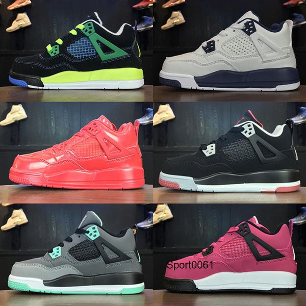 fashion shoes jumpman 4 kids basketball shoes children sports shoes gym red chicago boy girls 4s athletic sneakers eur 28-35, Black
fashion shoes jumpman 4 kids basketball shoes children sports shoes gym red chicago boy girls 4s athletic sneakers eur 28-35, Black