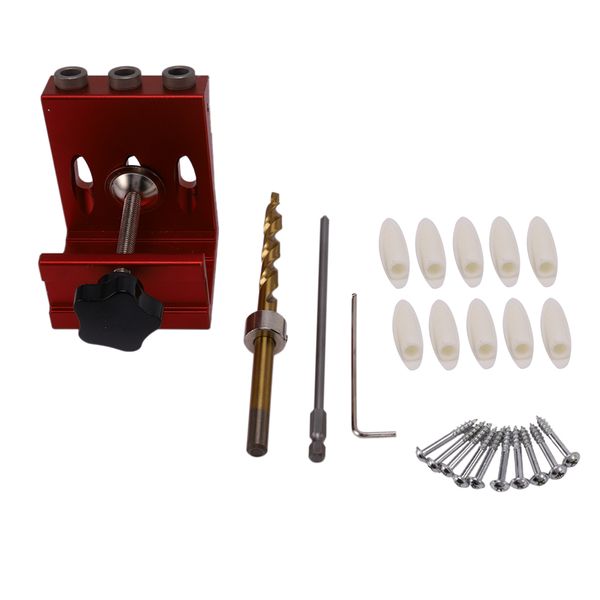 woodworking oblique hole drill locator wood assembled punchers hole punching fixtures tools guide clamp locator set red
woodworking oblique hole drill locator wood assembled punchers hole punching fixtures tools guide clamp locator set red