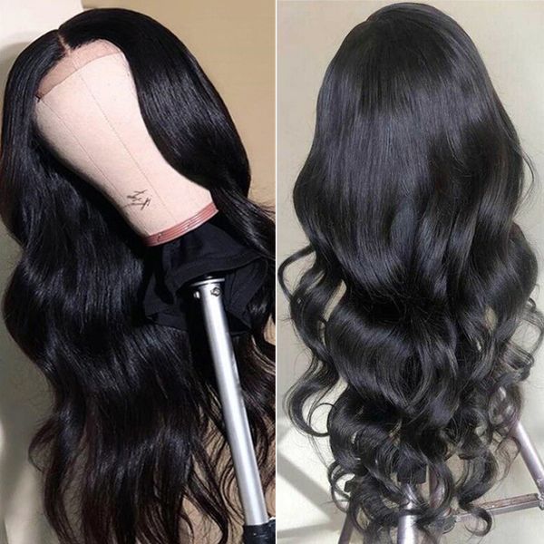 lace closure human hair wigs body wave human with baby hair pre plucked indian wigs, Black;brown
lace closure human hair wigs body wave human with baby hair pre plucked indian wigs, Black;brown