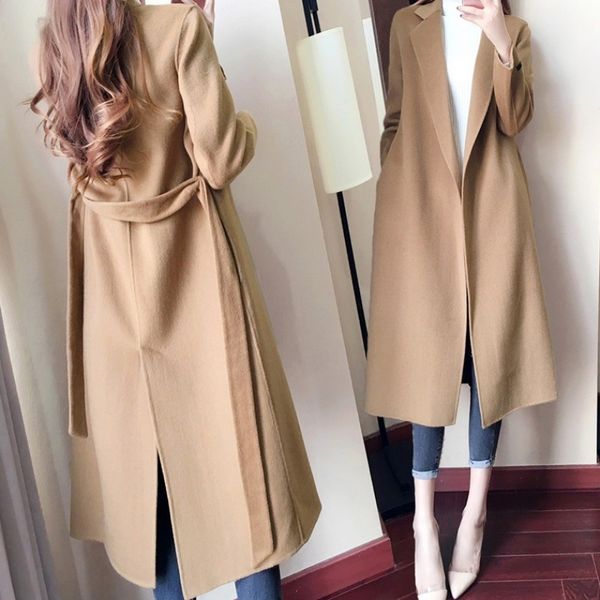woolen coat women's long-length mori system 2020 autumn and winter new korean version of over-the-knee woolen coat women, Black
woolen coat women's long-length mori system 2020 autumn and winter new korean version of over-the-knee woolen coat women, Black