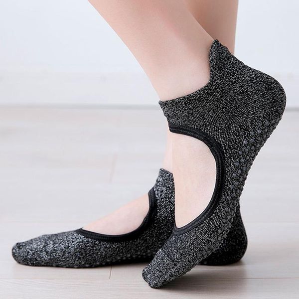 2 pairs non-slip open instep socks women cotton yoga socks indoor breathable fitness yoga, Black
2 pairs non-slip open instep socks women cotton yoga socks indoor breathable fitness yoga, Black
