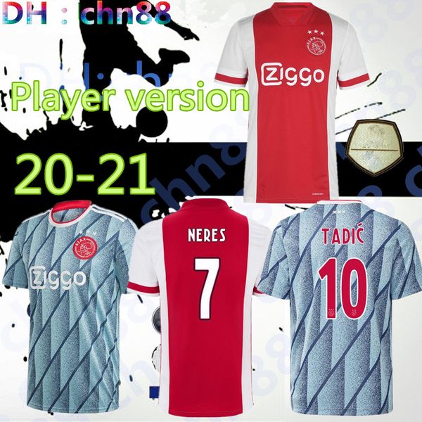 player edition 20 21 ajax amsterdam fc soccer jersey 2020 2021 promes álvarez tadic neres ziyech van beek football shirt uniforms maillot, Black;yellow
player edition 20 21 ajax amsterdam fc soccer jersey 2020 2021 promes álvarez tadic neres ziyech van beek football shirt uniforms maillot, Black;yellow