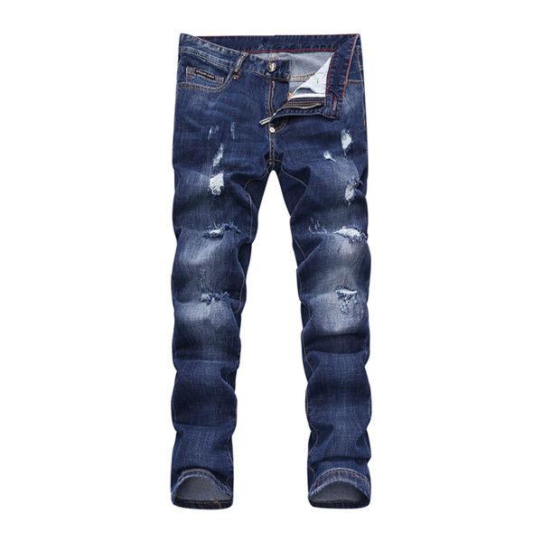 2020 new men's denim ripped skinny trousers color trend style style, printing, embroidery, stylish and comfortable, Blue
2020 new men's denim ripped skinny trousers color trend style style, printing, embroidery, stylish and comfortable, Blue