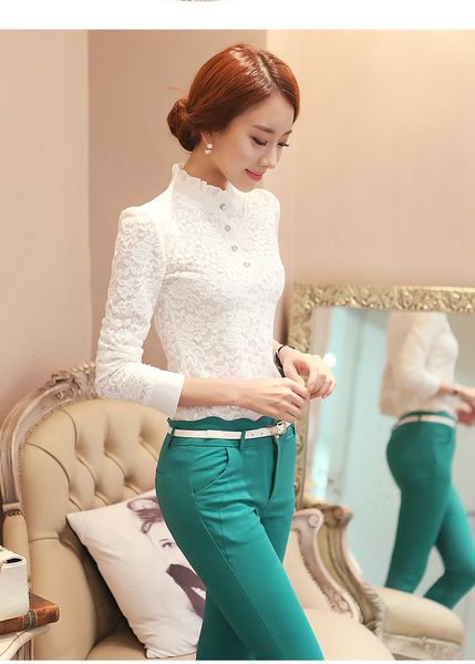 new 2020 autumn women long sleeve fashion lace floral patchwork chiffon blouse shirts casual slim blusas, White
new 2020 autumn women long sleeve fashion lace floral patchwork chiffon blouse shirts casual slim blusas, White