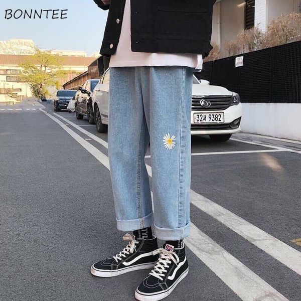 jeans men flower oversize 3xl loose stylish ankle-length casual korean style all-match straight chic streetwear mens trousers, Blue
jeans men flower oversize 3xl loose stylish ankle-length casual korean style all-match straight chic streetwear mens trousers, Blue