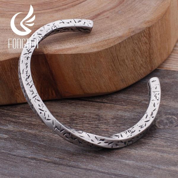 fongten opening twisted men stainless steel fashion jewelry punk wholesale male bangles bracelets gift, Black
fongten opening twisted men stainless steel fashion jewelry punk wholesale male bangles bracelets gift, Black