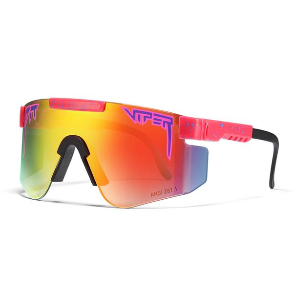 sport polarized sunglasses for men/women flat eyewear tr90 frame red mirror lens windproof goggles pit viper, White;black
sport polarized sunglasses for men/women flat eyewear tr90 frame red mirror lens windproof goggles pit viper, White;black